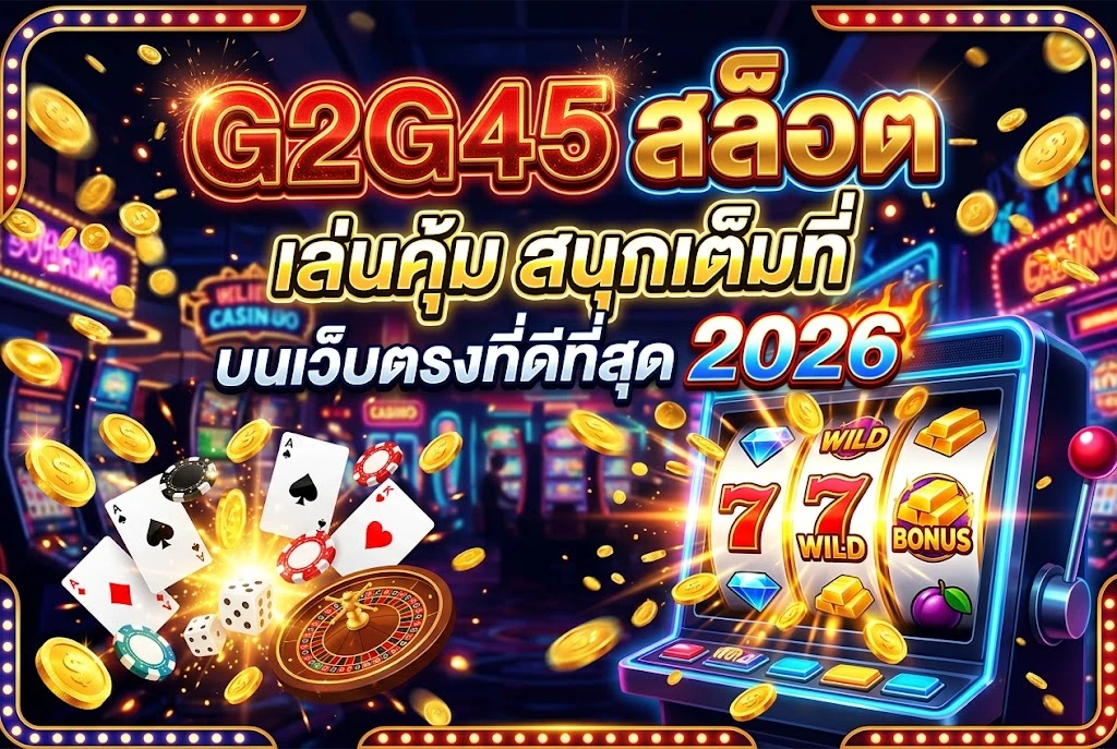 g2g45 สล็อตแตกง่าย สล็อตออนไลน์ที่ตอบโจทย์สายสล็อต​